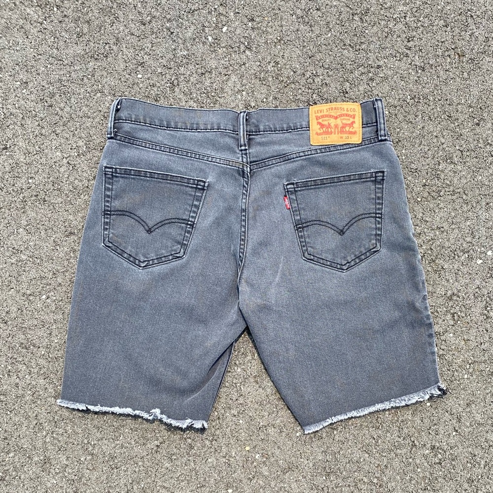 Levi’s Denim Shorts 511 Gray